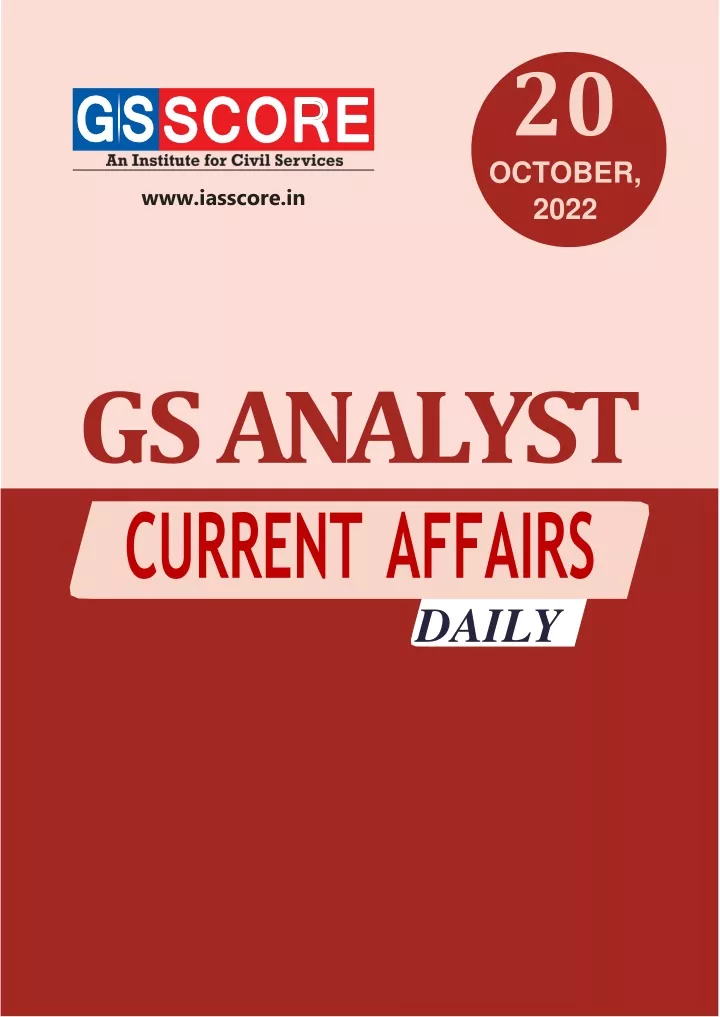 Ppt Daily Current Affairs 20 October 2022 Powerpoint Presentation Id11694975 3489