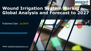 Wound Irrigation System Market Trends and Forecast by 2027