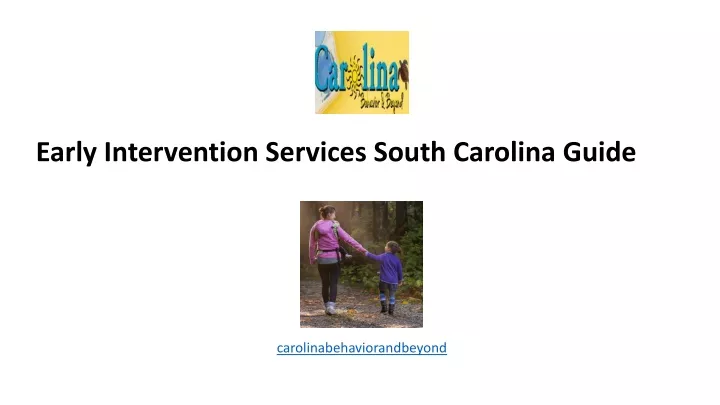 early intervention services south carolina guide