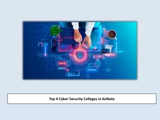 Top 4 Cyber Security Colleges in Kolkata