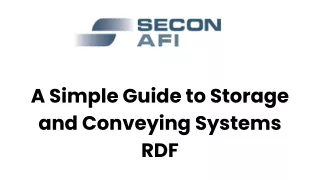 A Simple Guide to Storage and Conveying Systems RDF