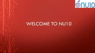 welcome to nu10