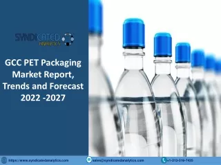 gcc pet packaging market report trends