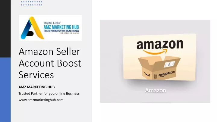 amazon seller account boost services