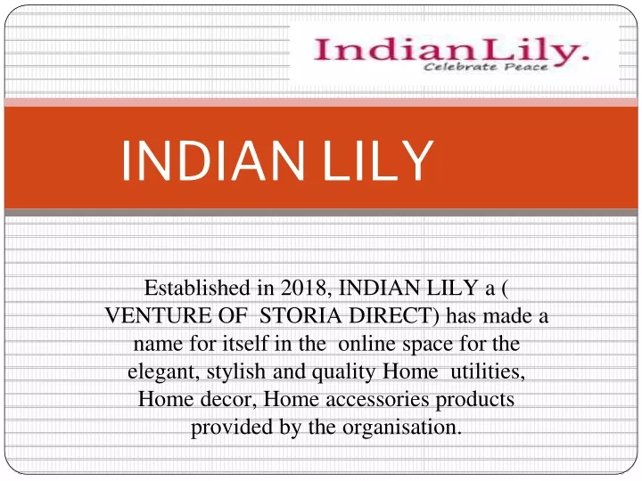 indian lily