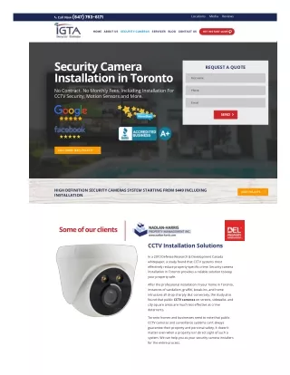 Security Camera System