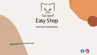 Buy Fresh Cat Food Online| Easy Shop