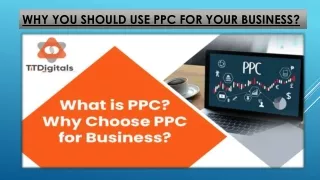 why you should use ppc for your business