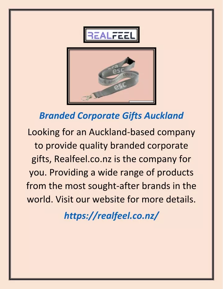 branded corporate gifts auckland