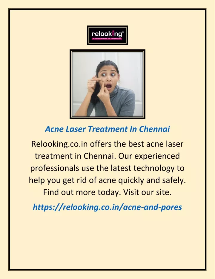 acne laser treatment in chennai