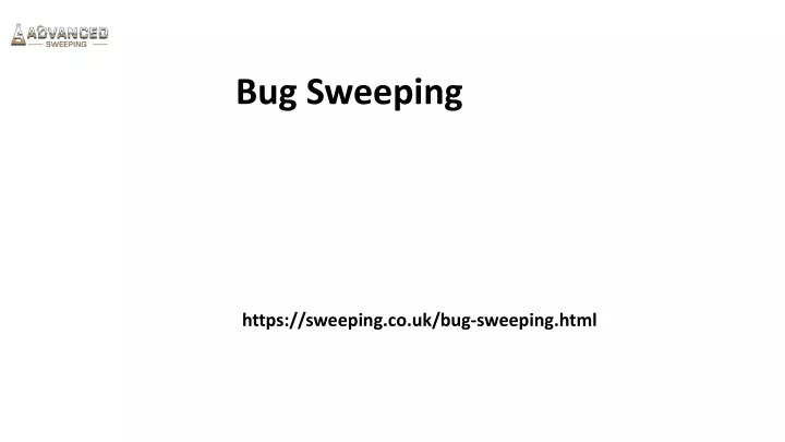 bug sweeping