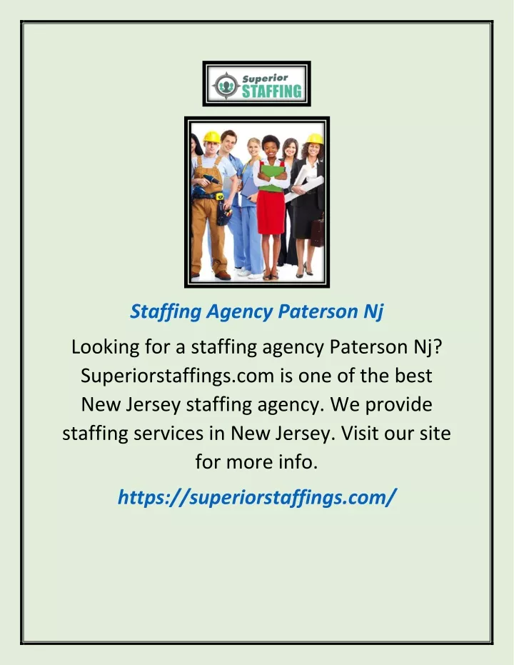 staffing agency paterson nj