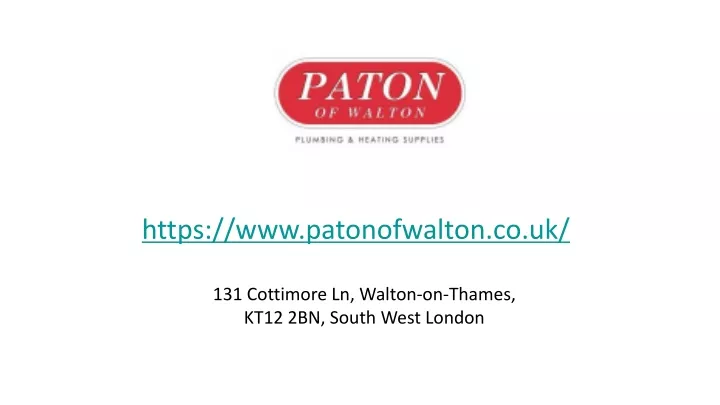 https www patonofwalton co uk