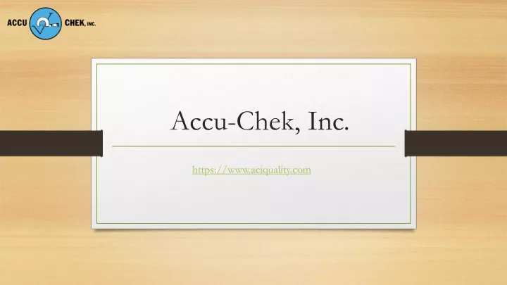 accu chek inc