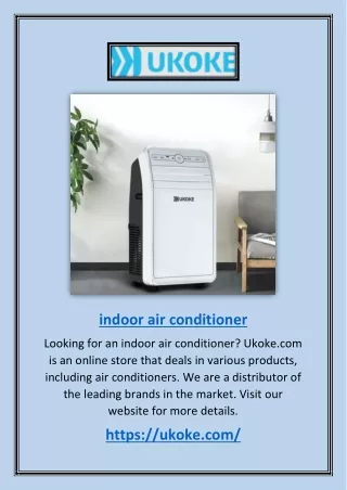 Indoor Air Conditioner | Ukoke.com
