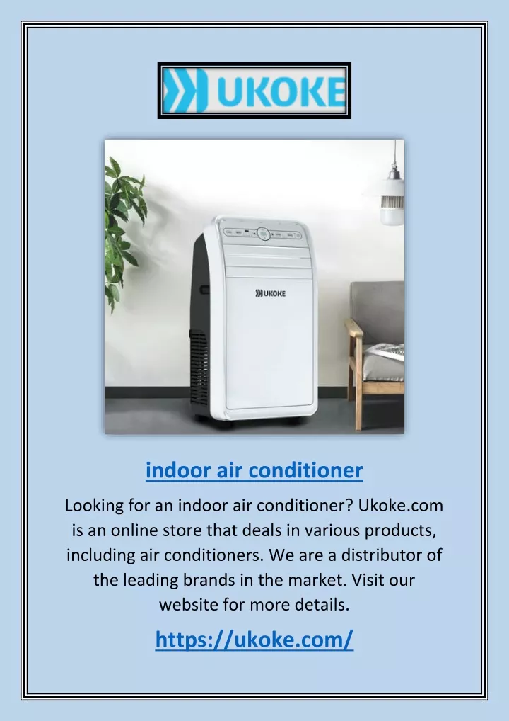 indoor air conditioner