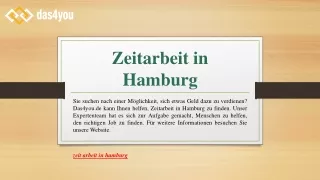 zeitarbeit in hamburg
