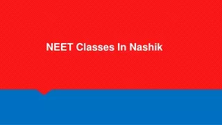 neet classes in nashik