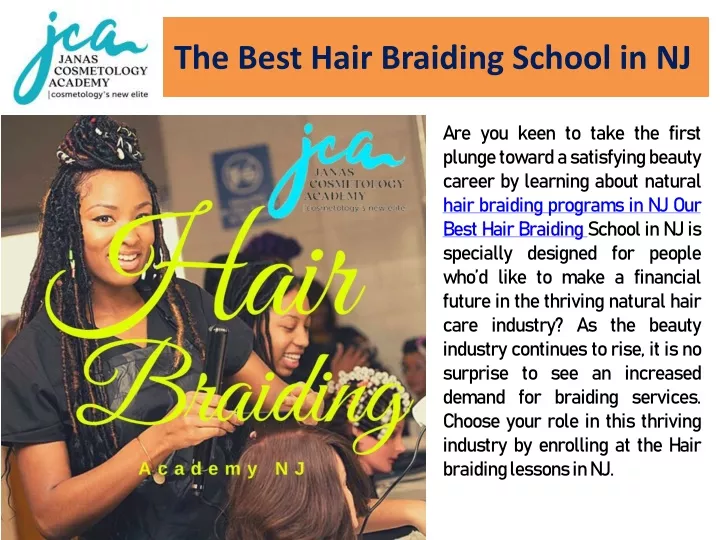 the best hair braiding school in nj