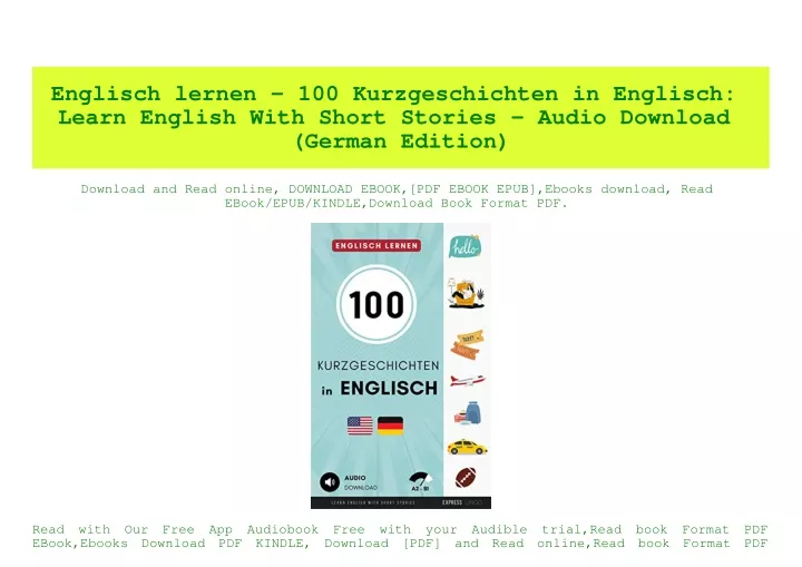 englisch lernen 100 kurzgeschichten in englisch