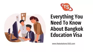 Education Visa Bangkok