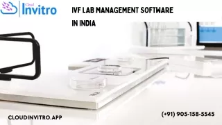 IVF Lab Management Software in India  