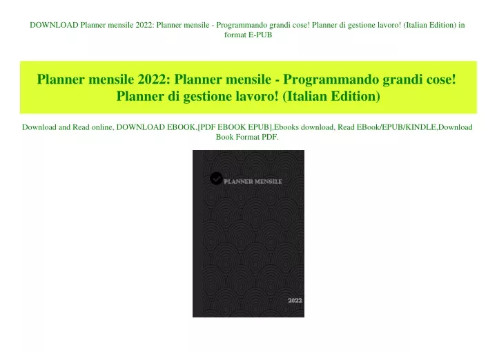 download planner mensile 2022 planner mensile