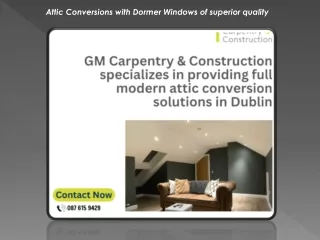 attic conversions with dormer windows of superior