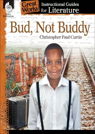 Bud Not Buddy An Instructional Guide for Literature  Novel Study Guide for