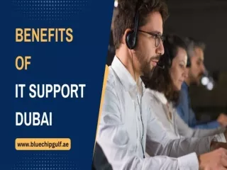 Benefits of IT Support Dubai