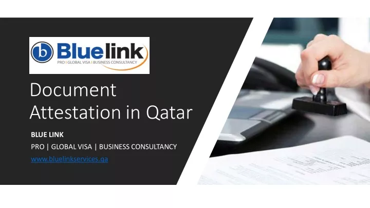document attestation in qatar