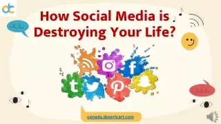 How Social Media is Destroying Your Life?