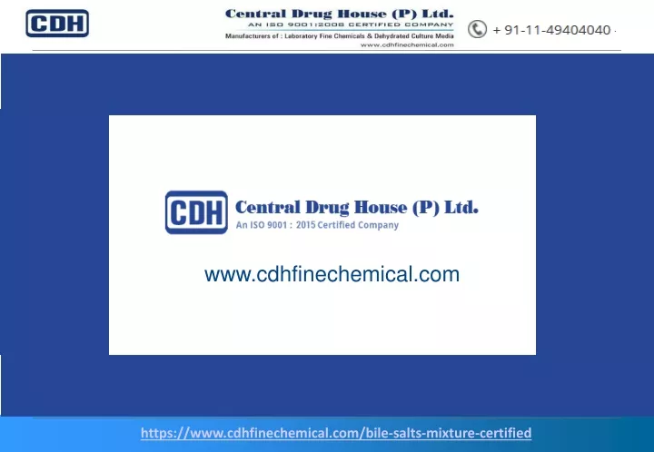 www cdhfinechemical com