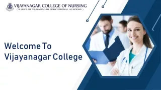 Top Nursing Colleges in Bangalore - Vijayanagar College of Nursing
