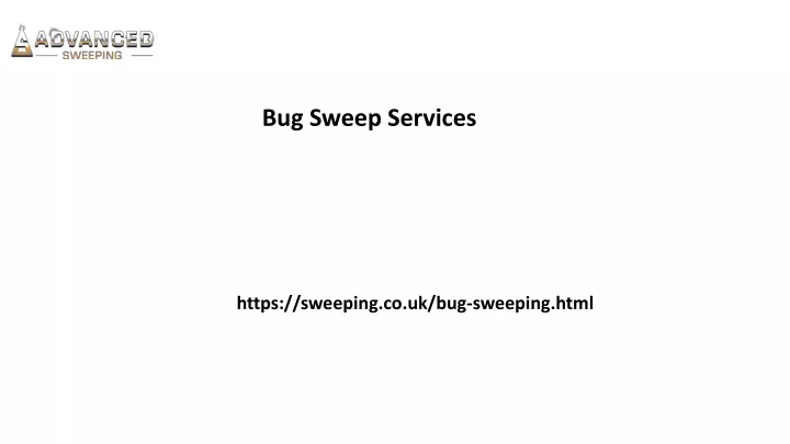 bug sweep services