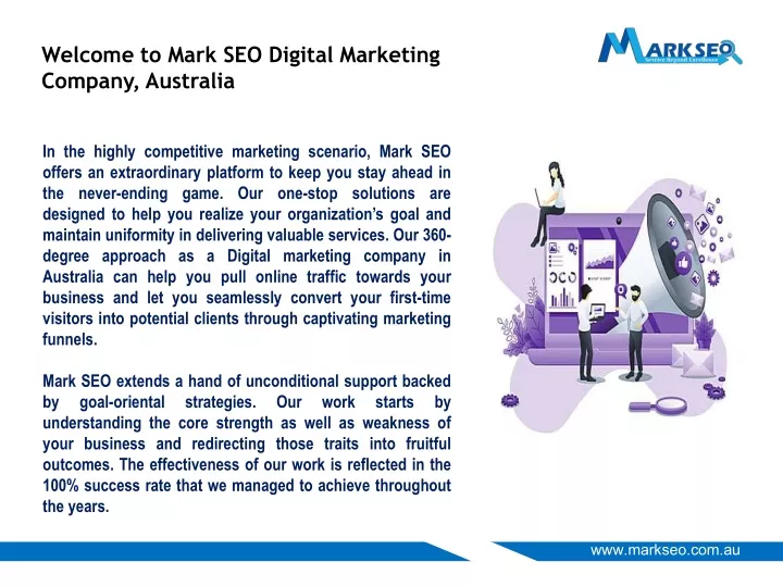 welcome to mark seo digital marketing company