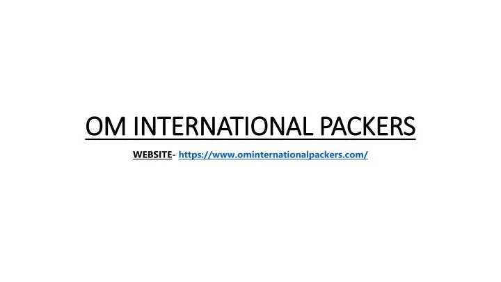 om international packers