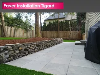 Paver Installation Tigard