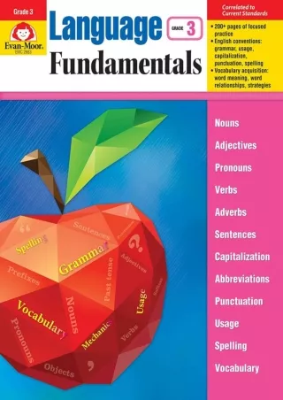 Evan Moor Language Fundamentals Grade 3