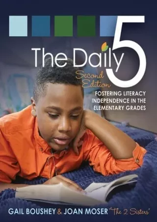 The Daily 5 Fostering Literacy in the Elementary Grades