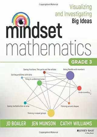 Mindset Mathematics Visualizing and Investigating Big Ideas Grade 3