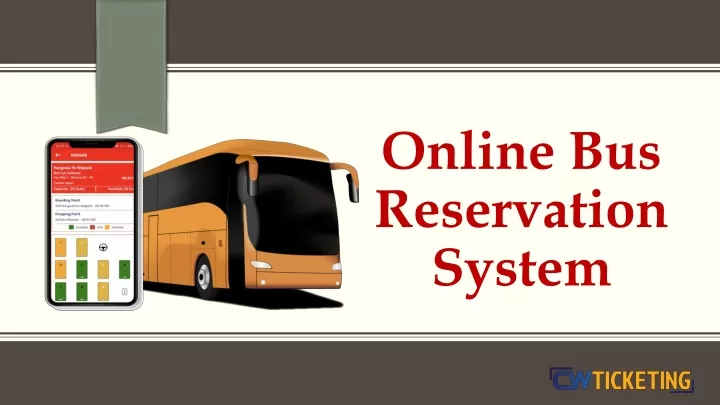 online bus r eservation s ystem