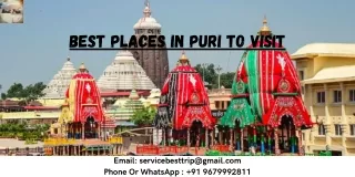 Best places in Puri to visit