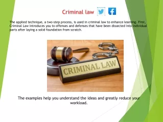 criminal law