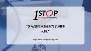 Top Rated Texas Medical Staffing Agency | One Stop Recruiting