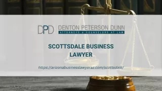 Scottsdale Business Lawyer | Denton Peterson, P.C.