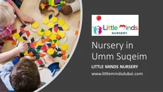 nursery in umm suqeim