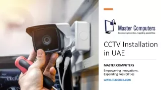 CCTV Installation in UAE​