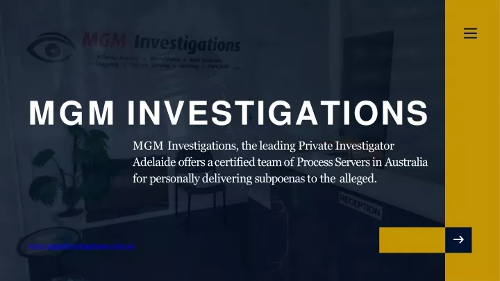 mgm investigations