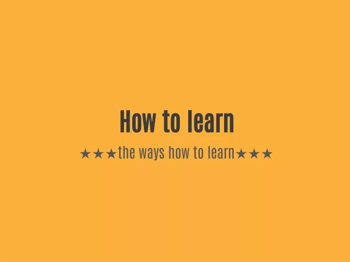 How To Learn Powerpoint Step By Step